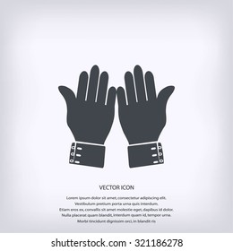 hand  vector icon