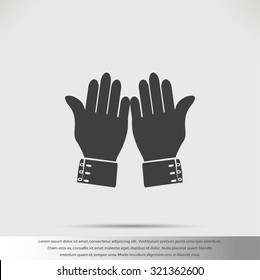hand  vector icon