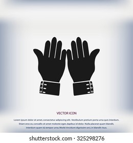 hand  vector icon