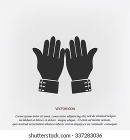 hand  vector icon