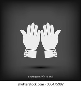 hand  vector icon
