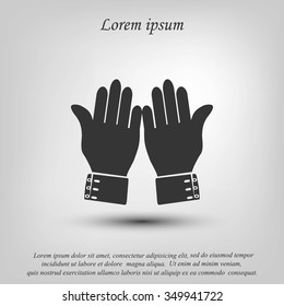 hand  vector icon