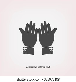 hand  vector icon