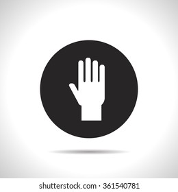 hand vector icon