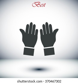 hand  vector icon