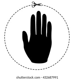 hand vector icon