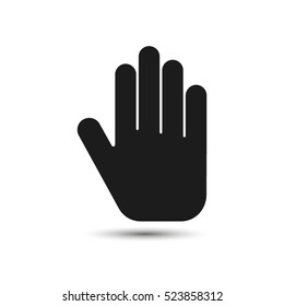 Hand vector icon