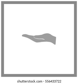 hand vector icon.
