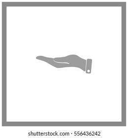 hand vector icon.