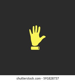 Hand vector  icon.