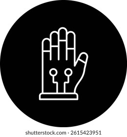 Hand vector icon. Can be used for printing, mobile and web applications.