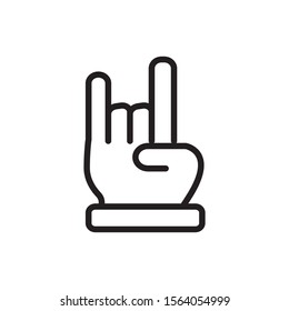 Hand vector icon design on white background