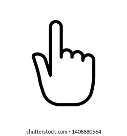 Hand Vector Icon Design Template