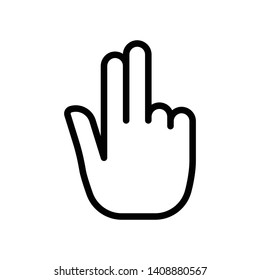 Hand Vector Icon Design Template