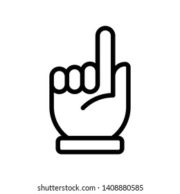 Hand Vector Icon Design Template