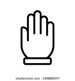 Hand Vector Icon Design Template