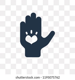 Hand vector icon isolated on transparent background, Hand transparency concept can be used web and mobile - Powered by Shutterstock - Get 15% off with code: PIKWIZARD15