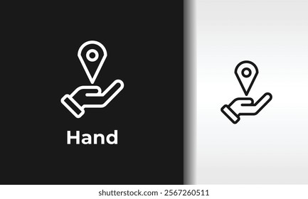 Hand Vector, Icon Or Logo Sign Isolated Symbol Illustration