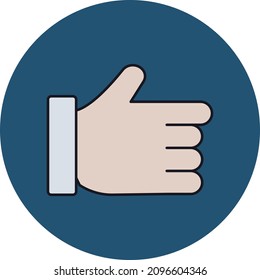 Hand Vector icon which is suitable for commercial work

