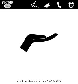 hand vector illustration