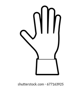 hand vector illustration