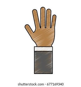 hand vector illustration