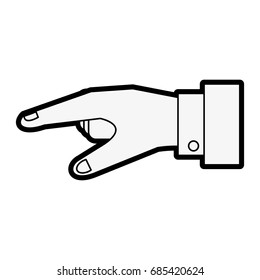 hand vector illustration