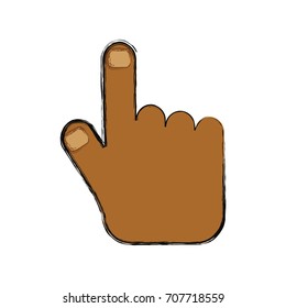 hand vector illustration