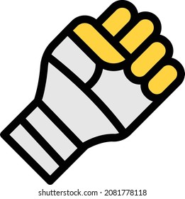 hand vector illustration isolated on a transparent background . colour vector icons for concept or web graphics.