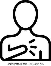 hand Vector illustration on a transparent background. Premium quality symbols. Stroke vector icon for concept and graphic design.