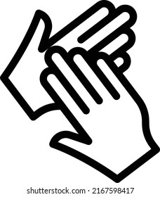 Hand Vector illustration on a transparent background.Premium quality symmbols.Stroke vector icon for concept and graphic design.