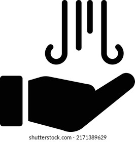 hand Vector illustration on a transparent background. Premium quality symmbols. Glyphs vector icons for concept and graphic design.