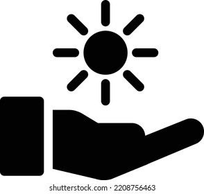 hand Vector illustration on a transparent background. Premium quality symbols. Gyliph vector icon for concept and graphic design.
