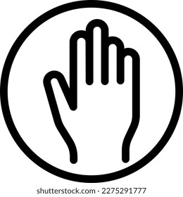Hand-Vektorgrafik auf transparentem Hintergrund. Hochwertige Symbole. Dünne Vektorsymbole für Konzept und Grafikdesign. 
