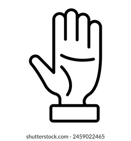 Vektorgrafik Handlinie Symboldesign