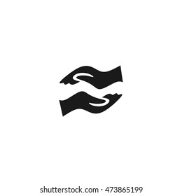 hand vector logo