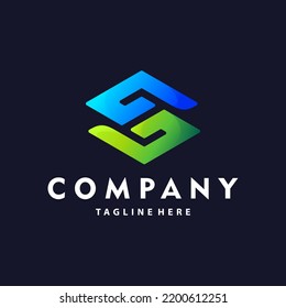 hand vector logo in geometric concept