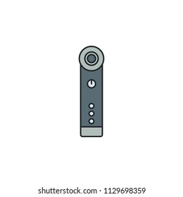 hand video camera icon. Element of technology icon for mobile concept and web apps. Field outline hand video camera icon can be used for web and mobile. Premium icon