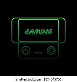 Hand video game nolan icon. Simple thin line, outline vector of gaming icons for ui and ux, website or mobile application