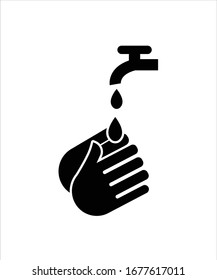 hand wash flat icon,vector best flat design icon.