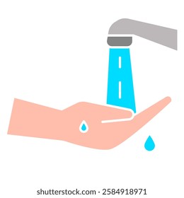 Hand wash icon, disinfection, Lifestyle