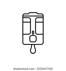 hand wash icon Flat logo isolated symbol