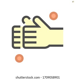 Hand wash icon to protect yourself from coronavirus (covid-19). And prevent spread, infection and transmitted. By using soap, water, alcohol spray and gel to kills viruses or disease. 64x64 pixel icon