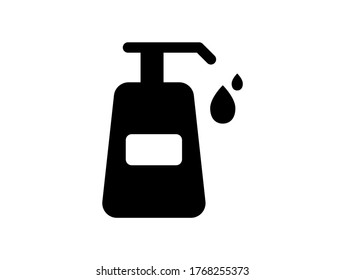 Hand Wash, Sanitizer Icon - Transparent Background