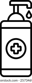 Hand Wash vector icon. Can be used for printing, mobile and web applications.