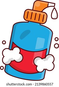 hand wash Vector illustration on a transparent background.Premium quality symmbols. vector line flat  icon for concept and graphic design.