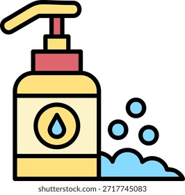 Lavadora de manos Nuevo Vector de diseño de iconos creativos
