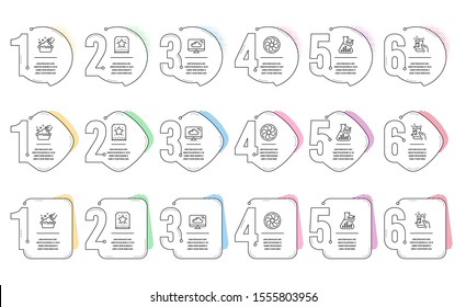 Hand washing, Chemistry lab and Music phone line icons set. Infographic timeline. Loyalty ticket, Cloud storage and Fan engine signs. Laundry basin, Laboratory flask, Radio sound. Bonus star. Vector