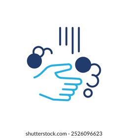 hand washing colored icon vector design good for web or mobile app