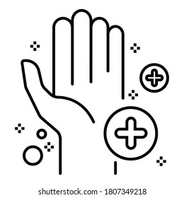 hand washing icon vector illustration